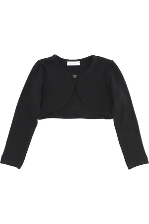 MONNALISA Bolero aus Baumwoll-Angora-Gemisch
