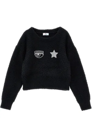 Chiara Ferragni Plüschpullover CF Eyestar