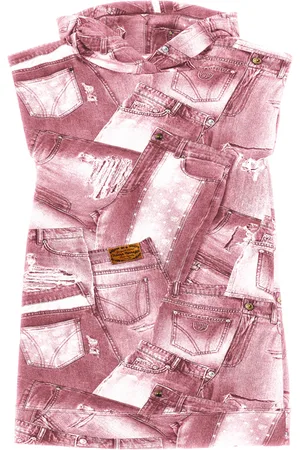 Chiara Ferragni Kleid mit CFDenimprint