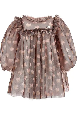 MONNALISA Tüllkleid mit Glitzer