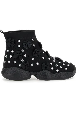MONNALISA Jump-Stiefelette aus Stretchgewebe
