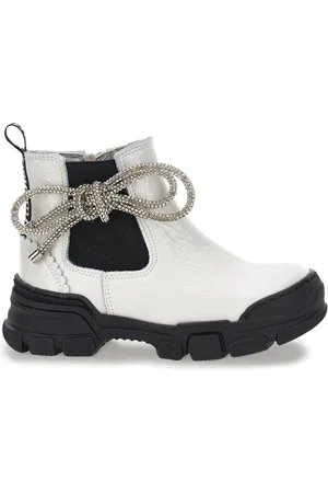 MONNALISA Beatle-Boots aus Lackleder in Nappaoptik