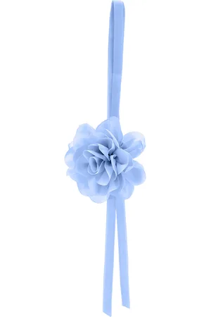 MONNALISA Blumenhalsband aus Satin