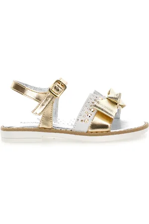 MONNALISA Laminierte Sandalen mit Schleife