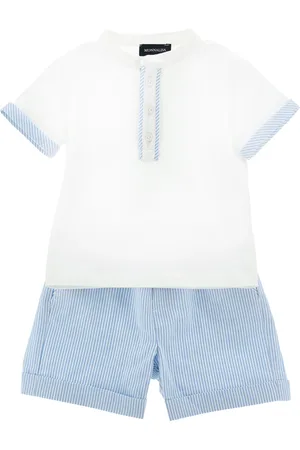 MONNALISA Koreanisches Set aus Hemd und Shorts