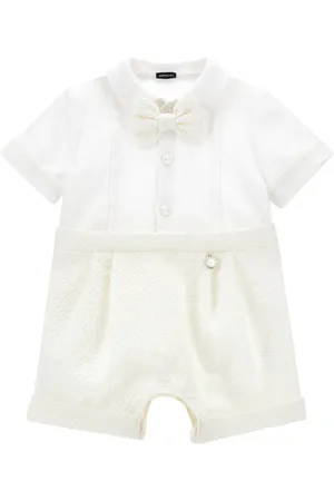 MONNALISA Kurzer Playsuit mit Fliege