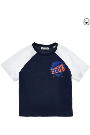 MONNALISA Zweifarbiges Raglan-T-Shirt