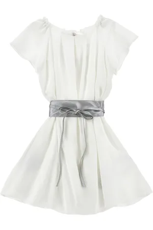 MONNALISA Rasetto-Kleid mit Gürtel