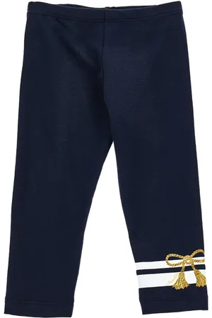 MONNALISA Leggings aus Baumwolle mit Streifen