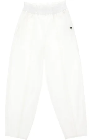 MONNALISA Lange Ballonhose aus Gabardine