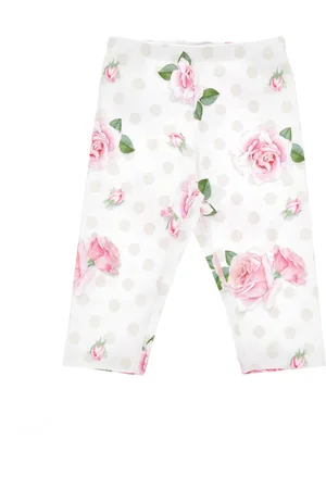 MONNALISA Leggings aus geblümtem Jersey