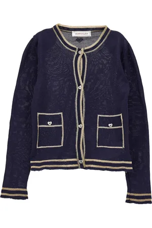 MONNALISA Strickjacke mit Lurex-Details