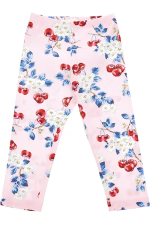 MONNALISA Leggings mit Kirschmuster