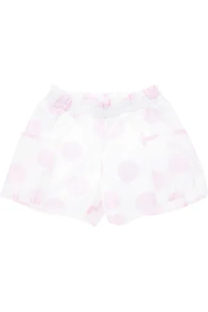 MONNALISA Gepunktete Shorts aus Fallschirmseide