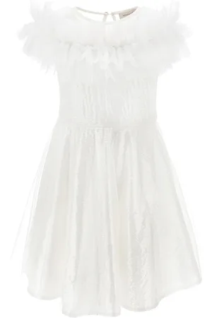 MONNALISA Paillettenkleid mit kleinen Volants