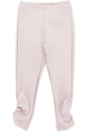 MONNALISA Crinkle-Leggings aus Punto-Milano-Gewebe