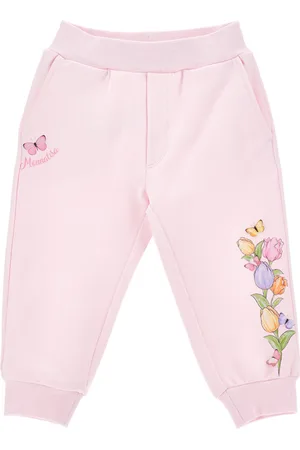 MONNALISA Stretch-Jogginghose mit Tulpenprint
