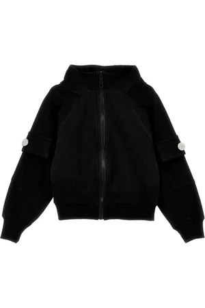 MONNALISA Sweatshirt mit Reißverschluss und großer Tasche