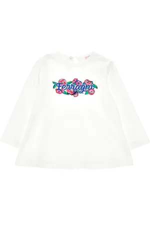 Chiara Ferragni Maxi-Shirt CF Flowers