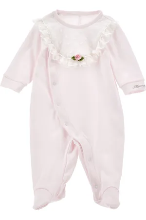 MONNALISA Playsuit mit Spitzen-Plastron