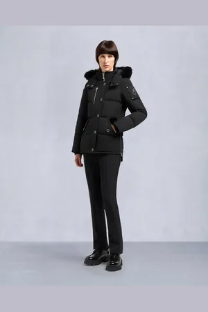 Moose Knuckles ORIGINAL 3Q-JACKE SHEARLING-Schwarz / Schwarzes Shearling-XS