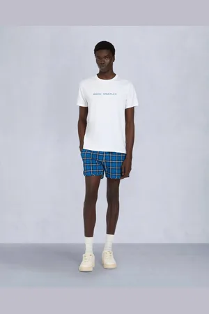 Moose Knuckles CND KARIERTE BADESHORTS- -S