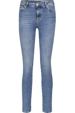 AG Jeans High-Rise Slim Jeans Mari
