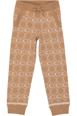 Chloé Chloé Kids Jogginghose aus Baumwolle und Wolle