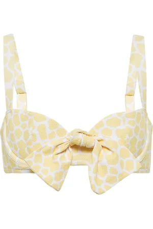 ALEXANDRA MIRO Bedrucktes Bikini-Oberteil Clara