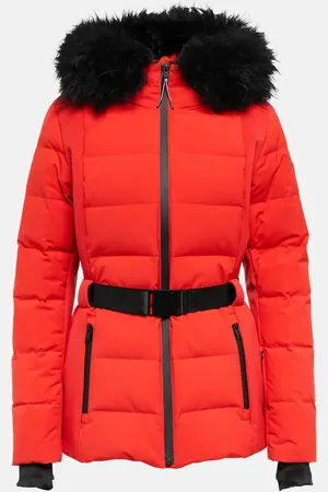 YVES SALOMON Skijacke mit Shearling