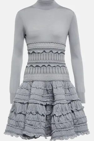 Alaïa Alaïa Minikleid Crinoline aus Schurwolle