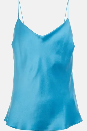 ASCENO Top Milos aus Seide