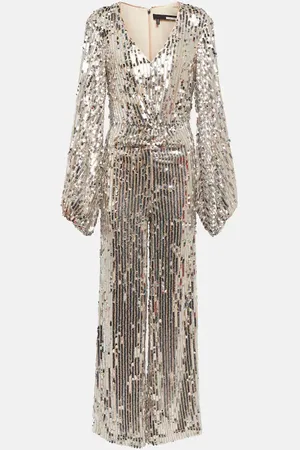 ROTATE Jumpsuit Sirin mit Pailletten