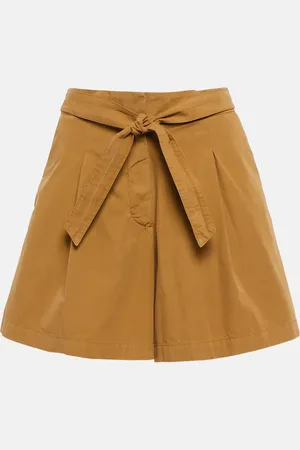 A.P.C. High-Rise Shorts aus Baumwolle