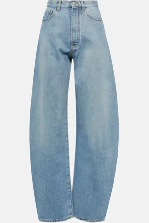 Alaïa Alaïa High-Rise Barrel Jeans
