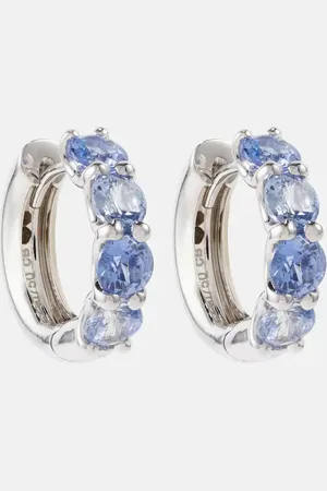 BUCHERER FINE JEWELLERY Ohrringe Pastello aus 18kt Weißgold mit Saphiren