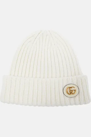 Gucci Mütze Double G aus Wolle und Kaschmir