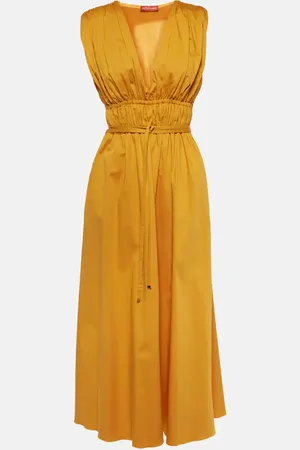 Altuzarra Midikleid Fiona aus einem Baumwollgemisch