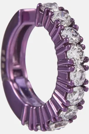 Eera Eéra Einzelner Ear Cuff Mini aus 18kt Weißgold mit Diamanten