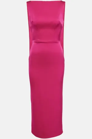 ALEX PERRY Midikleid aus Satin