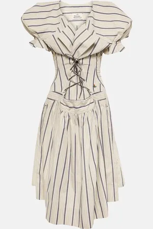 Vivienne Westwood Midikleid Kate aus Baumwolle