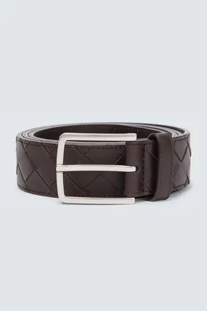 Bottega Veneta Gürtel Intrecciato aus Leder