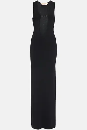 AYA MUSE Verziertes Maxikleid Bombu aus Strick
