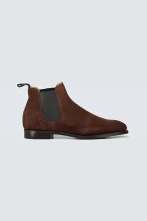 JOHN LOBB Chelsea Boots Lawry aus Veloursleder