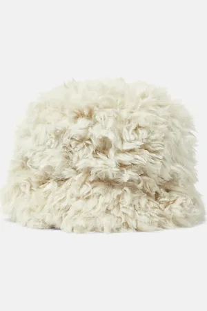 Goldbergh Hut Bird aus Faux Fur