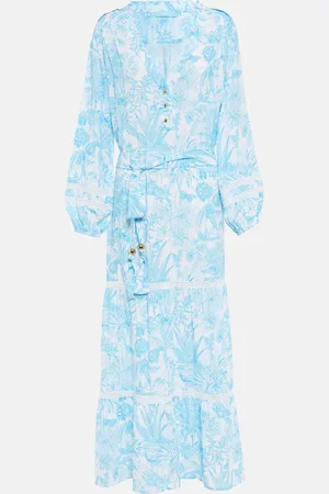 Melissa Odabash Bedrucktes Maxikleid Wisteria