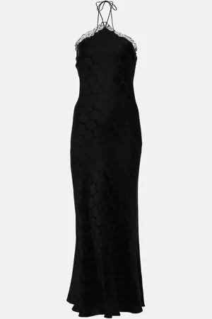 Stella McCartney Midikleid aus Jacquard und Spitze