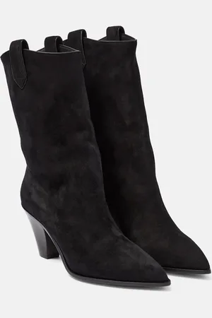 Aquazzura Westernstiefel Boogie aus Veloursleder