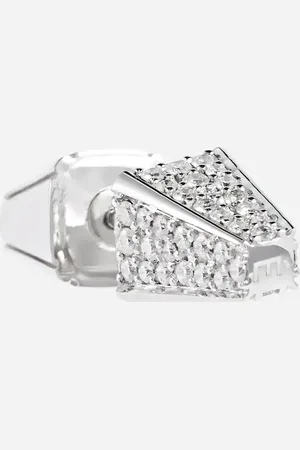 Eera Eéra Einzelner Ohrring aus 18kt Weißgold mit Diamanten