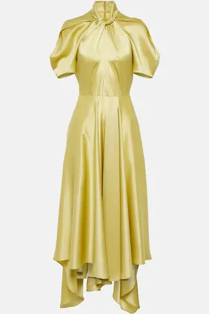 Stella McCartney Midikleid aus Satin